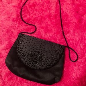 Black silk purse
